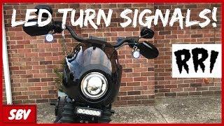 Rogue Rider Industries SigZ LED Turn Signals - Harley Davidson Softail Street Bob