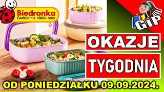 𝐁𝐈𝐄𝐃𝐑𝐎𝐍𝐊𝐀  Gazetka Promocyjna od Poniedziałku 09.09.2024. | Okazje Tygodnia