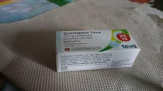 i Teva Кветіапін Нейролептик Шизофренія Quetiapina Teva 25mg Neuroleptic Schizophrenia 20241121