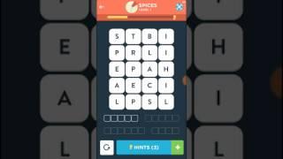 Wordbrain 2 Ace Spices Level 1-5 Answers Walkthrough