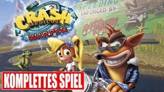 CRASH BANDICOOT 3 WARPED Gameplay German Part 1 FULL GAME Walkthrough Deutsch ohne Kommentar