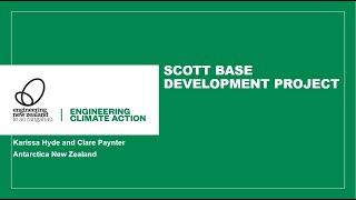 Scott Base Development Project