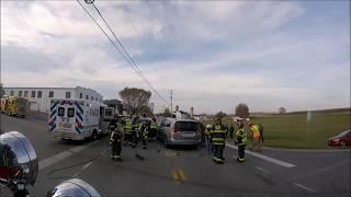 Rescue 50 Ride Along to 54 Accident Entrapment