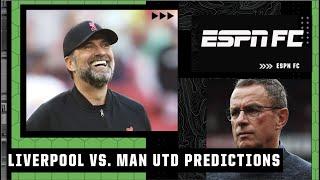 ESPN FC’s Liverpool vs. Manchester United match predictions  