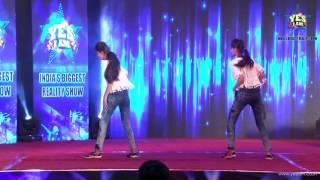 Performance of  Nidhi & Muskan   at Mega2 Audition of YES I AM REALITY SHOW