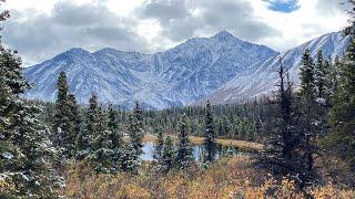 The view was EPIC #Canada #Yukon #YukonTerritory #snow #KluaneNationalPark