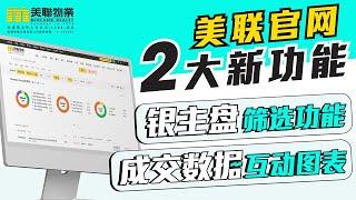 【两大新功能】美联物业官网筛选「银主盘」+「成交数据互动图表」