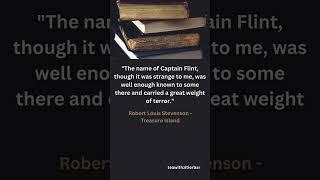 QUOTE - Robert Louis Stevenson - Treasure Island / #teawithzitierbar #literature #shorts