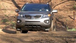 2012 KIA Sorento AWD Off-Road Drive & Review