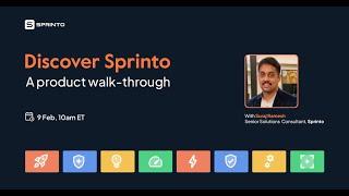 Experience Sprinto - A Product Walk-Through