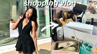 SHOPPING VLOG ️ huge clothing haul, fall essentials, buying a new wardrobe + fit inspo