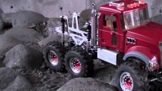 RC Truck trial X66 maiden run!!!