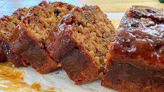 This Sticky Apple Cake is So Delicious! Moist & Delicious! Easy Apple Cake Recipe 