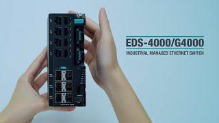 IEC 62443-4-2 Managed Ethernet Switches - Moxa EDS-4000/G4000 (Condensed)