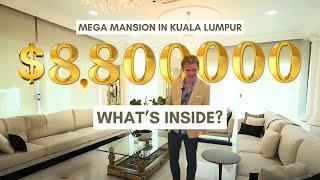 Inside a $8,8 Million Mega Mansion in Kuala Lumpur City Center, Malaysia  | Homes in Asia tour #1