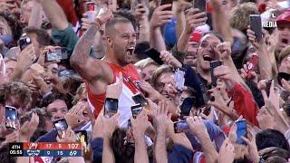 The incredible moment Lance Franklin kicks his 1000th goal | 2022 | AFL