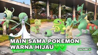 POKEMON HIJAU DI DUNIA NYATA  Pecinta hijau kumpul yukk!!