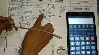 Isometric drawing rolling direction of pipeline for pipeline fabrication