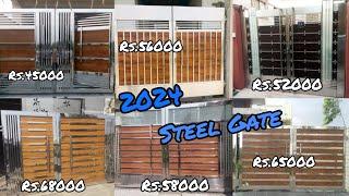 Top-10 Modern (s.s) Stainless Steel Gate Design in 2024 with price