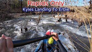 Buffalo National River | Rapids Only | Kyles Landing To Erbie | Solo Kayak Camping | Adventure