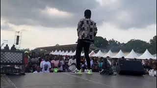 Planet Aaron performance at Eddy kenzo festival