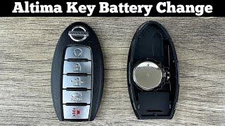 2019 - 2024 Nissan Altima Key Fob Battery Replacement - How To Replace Change Remote Batteries DIY