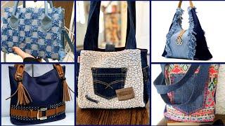 most stunning and stylish denim shoulder handbags collection