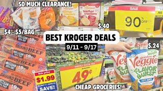 BEST KROGER DEALS | KROGER MEGA EVENT | SAVE MONEY ON GROCERIES & HOUSEHOLD ITEMS | 9/11 - 9/17