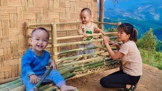 Full Video10 Days: Single mother and Boy -Build a bamboo house farm, New life challenge with my baby