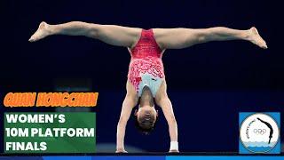 Quan Hongchan | Women's 10M Platform Final | Diving World Cup 2024 - Xi'an        #paris2024olympics