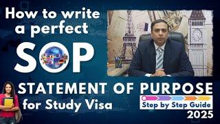 How to Write a Perfect SOP Letter for Study Visa | Step-by-Step Guide | Express Global Consultant