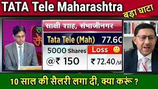 TATA Teleservices Maharashtra latest news,TTML Share Analysis,Target 2025,ttml share latest news