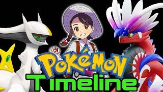 Complete Pokemon Timeline with Scarlet and Violet!