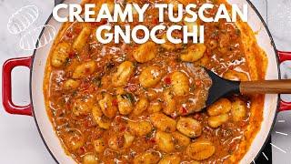 Easy Creamy Tuscan Gnocchi Recipe WOW!!