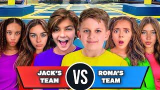 BOYS vs. GIRLS CHALLENGE by Roma ft/ROCK SQUAD