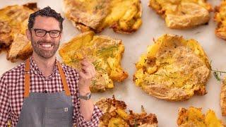 Crispy Smashed Potatoes Recipe