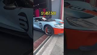 BIG MONEY for low mileage Gulf Ford GT Heritage Edition