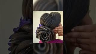 Bridal hairstyle design || Bridal bun design 2023 || Latest wedding/party hairstyle #bridalhairstyle