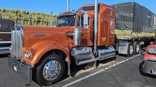 T&M Trucking's Kenworth W900A Aerodyne -- Desert Diesel Nationals Chandler, Arizona April 20th, 2024