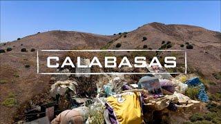 Calabasas, California - Kobe Bryant Crash Site | 4K Drone Footage