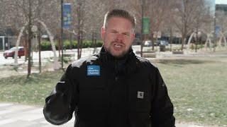 Weather Channel reporter Justin Michaels reports on the dangerously cold conditions in northern