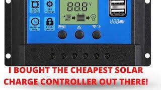 Cheapest AliExpress 30A Solar Charge Controller. Does it work? #cheap #scc #solarchargecontroller