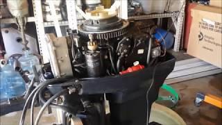 Evinrude 40 HP Part 7: Throttle Synchronization and Test Start