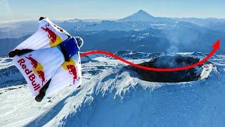 Flying Into An Active Volcano