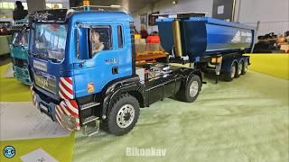 All exhibited RC trucks of the 32nd German Model Truck Championship Recklinghausen in one video!