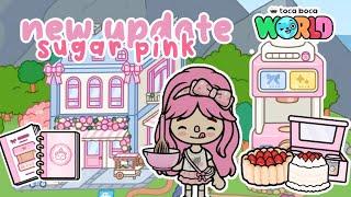 NEW TOCA BOCA "SUGAR PINK ESSENTIAL / STYLE UPDATE IS OUT" | TOCA LIFE WORLD CUTEST UPDATE EVER!🩷