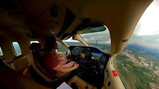 Marginal VFR TBM in Costa Rica