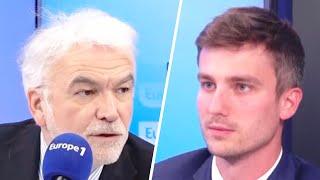 "Gardez vos insultes pour vous !" : gros clash autour de X entre Pascal Praud et Léon Deffontaines