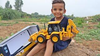 Bruder JCB 4cx Backhoe Loader Unboxing Video | JCB Toys | CN Toys