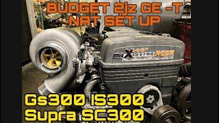 2jz Budget Turbo kit @MaXpeedingRods  T66 billet turbo  IS300 gs300 sc300